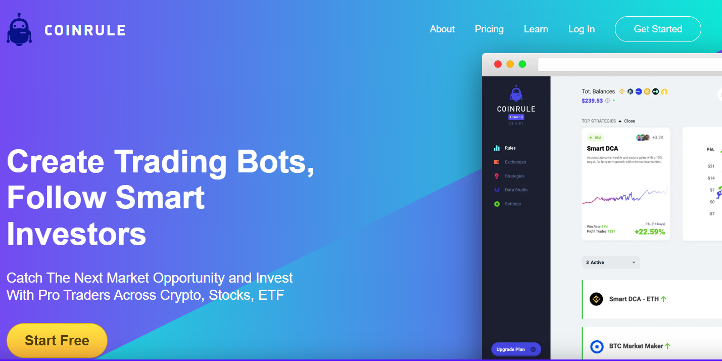 Coinrule Review (2026): Pricing, Features, Pros & Cons – Is It Worth It?